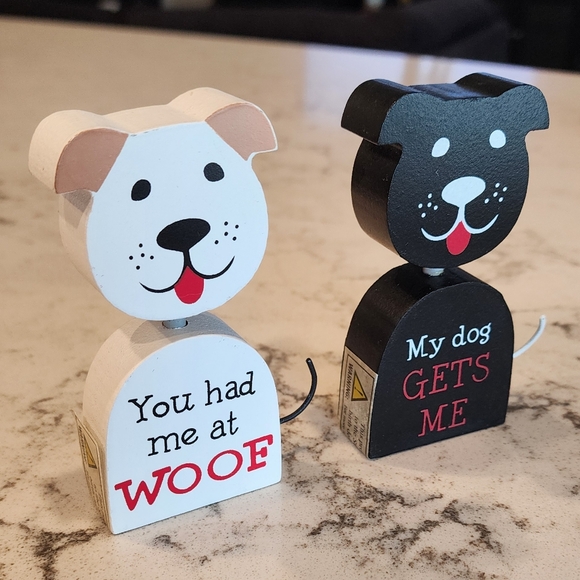 Dog Sayings Block Sign - Picture 2 of 6